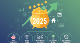 Descubra como ficar rico de forma simples no Brasil com juros compostos, renda extra e investimentos acessíveis. Guia prático para independência financeira em 2025.